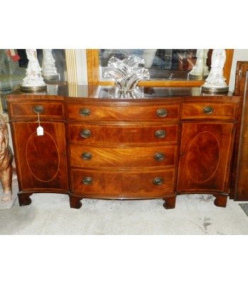 SOLD - Georgian Style Mahogany Sideboard with String Inlay